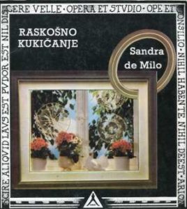 Raskošno kukičanje Sandra De Milo meki uvez