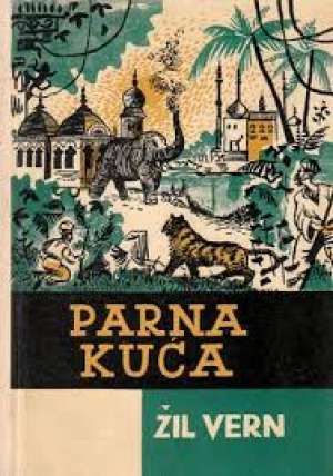 Parna kuća Verne Jules tvrdi uvez