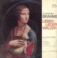 Gramofonska ploča Johannes Brahms Liebes-Lieder Walzer SUA 10758, stanje ploče je 10/10