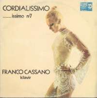 Gramofonska ploča Franco Cassano Cordalissimo ......issimo n°7 LSD 70496, stanje ploče je 10/10