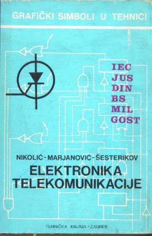 Elektronika telekomunikacije Nikolić Marjanović šesterikov tvrdi uvez