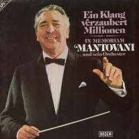 Gramofonska ploča Mantovani Und Sein Orchester Ein Klang Verzaubert Millionen - In Memoriam 46 559 1, stanje ploče je 10/10