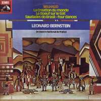 Gramofonska ploča Orchestre National De France ‎ La Création Du Monde/Le Boeuf Sur Le Toit/Saudades Do Brasil - Four Dances LSHMV 11073, stanje ploče je 10/10