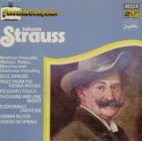 Gramofonska ploča Orkestar Bečke Filharmonije Omiljeli Skladatelji: Johann Strauss LSDC 75059/60, stanje ploče je 10/10