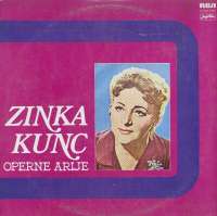 Gramofonska ploča Zinka Kunc Operne Arije LSRCA-70924, stanje ploče je 10/10