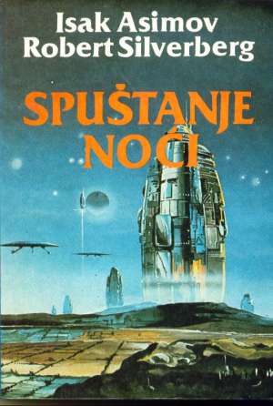 Spuštanje noći Asimov Isak Robert Silverberg meki uvez