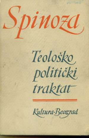 Teološki politički traktat Spinoza tvrdi uvez