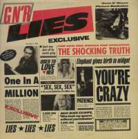 Gramofonska ploča Guns N' Roses G N' R Lies LP-7-1 2 02231 1, stanje ploče je 9/10