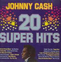 Gramofonska ploča Johnny Cash 20 Super Hits BS 45009, stanje ploče je 10/10