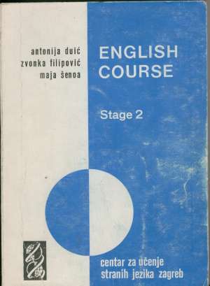 English course stage 2 Antonija Duić, Zvonka Filipović, Maja šenoa meki uvez