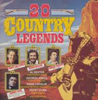 Gramofonska ploča 20 Country Legends Johnny Cash / Roger Miller... EV 006, stanje ploče je 9/10