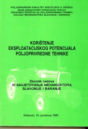 Korištenje eksploatacijskog potencijala poljoprivredne tehnike meki uvez