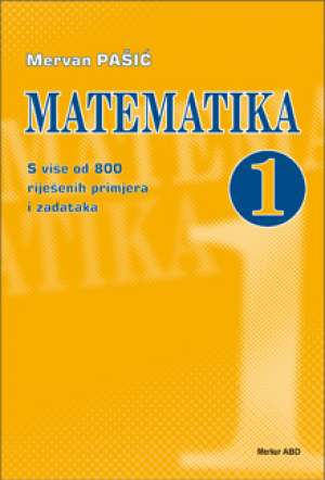 Matematika 1 Mervan Pašić meki uvez