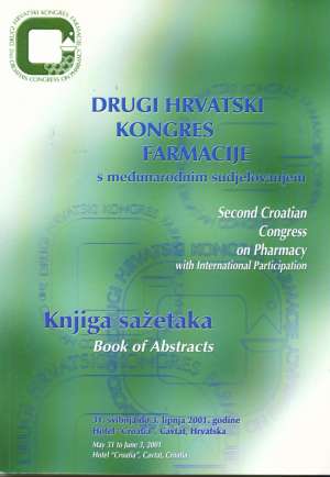 Drugi kongres farmacije s međunarodnim sudjelovanjem - knjiiga sažetaka G.a. meki uvez