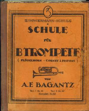 Schule fur b trompete A.f. Bagantz tvrdi uvez