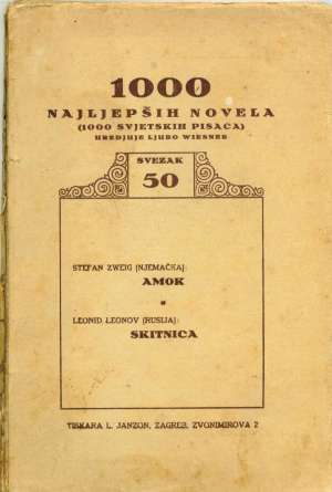 1000 najljepših novela - svezak 50 Zweig Stefan, Leonov Leonid meki uvez