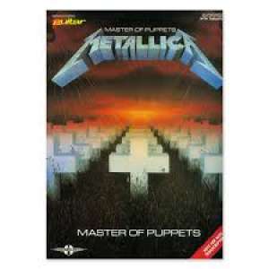 Metallica - masters of puppets - with tablature Kenn Chipkin meki uvez