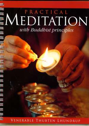 Practical meditation with buddhist principles+ cd Venerable Thubten Lhundrup meki uvez