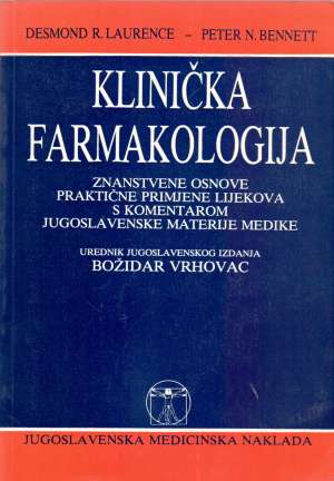 Klinička farmakologija Desmond R. Laurence, Peter N. Bennett meki uvez