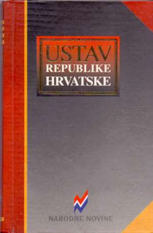 Ustav republike hrvatske Ivan Bekavac / Urednik tvrdi uvez