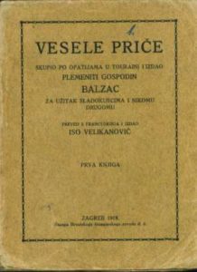 Vesele priče Balzac Honore De meki uvez