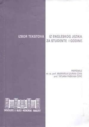 Izbor tekstova iz engleskog jezika Tatjana Paškvan-čepić, Anamarija Gjuran-coha meki uvez