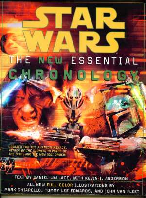 Star wars the new essential chronology Daniel Wačllace meki uvez