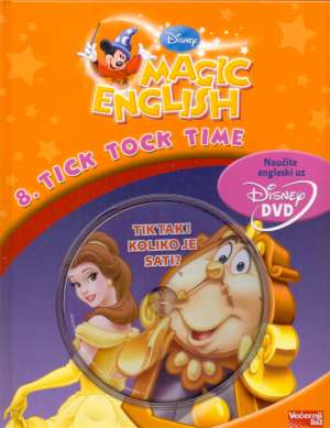 Magic english - 8. tick tock time (knjiga + dvd) Isabelle Demolin tvrdi uvez