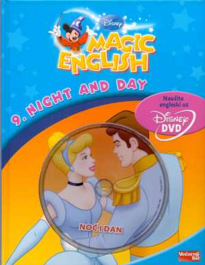 Magic english - 9.night and day (knjiga + dvd)* Isabelle Demolin/uredila tvrdi uvez