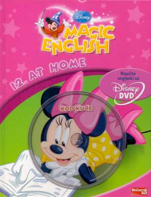 Magic english - 12. at home (knjiga + dvd)* Isabelle Demolin/uredila tvrdi uvez
