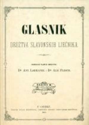 Glasnik družtva slavonskih liečnika - pretisak * S.a. tvrdi uvez