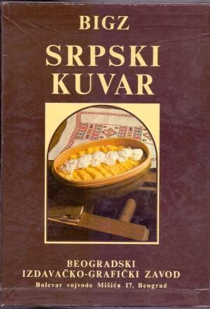 Srpski kuvar 1500 savremenih i starih recepata Zlatija Prodanović Mladenov tvrdi uvez