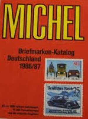 Michel briefmarken - katalog Deutschland 1986/87 G.a meki uvez