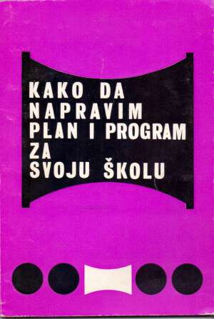 Kako da napravim plan i program za svoju školu Ivan Zdanski meki uvez