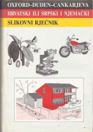 Hrvatski ili srpski i njemački slikovni rječnik Vjekoslav Boban/ Urednik tvrdi uvez