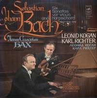 Gramofonska ploča Johann Sebastian Bach Sonatas For Violin And Harpsichord 33CM 04269-72, stanje ploče je 10/10