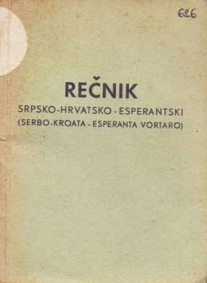 Srpsko-hrvatsko - esperantski rečnik Antonije Sekelj meki uvez