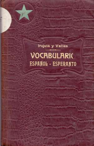 Espanol - esperanto vocabulario F. Pujula tvrdi uvez