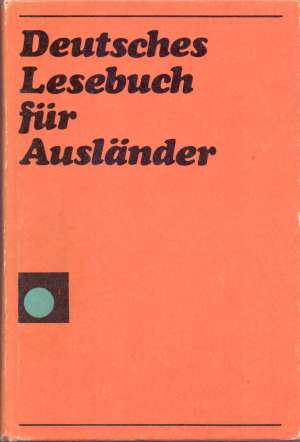 Deutsches lesebuch fur auslander Gert Hunger, Lutz Richter tvrdi uvez