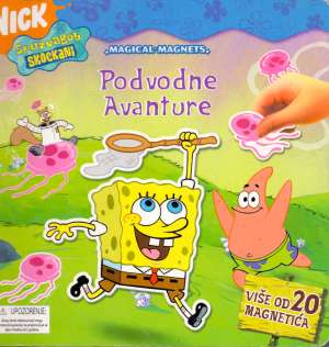 Podvodne avanture - sopužva bob skockani -magical magnets tvrdi uvez