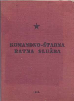 Komadno -štabna ratna služba meki uvez