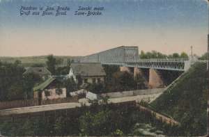 Pozdrav iz Bosanskog Broda - Savski most Dopisnice