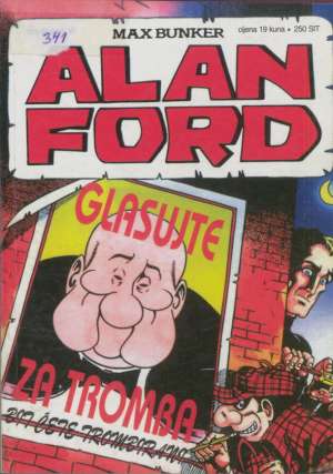 Glasjte za Tromba br. 64 Alan Ford tvrdi uvez