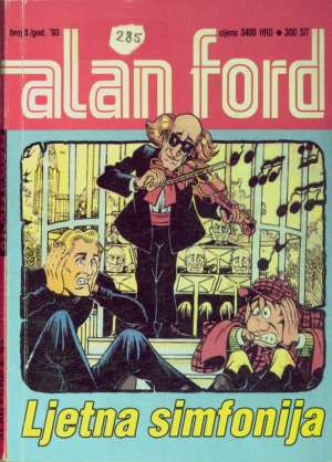 Ljetna simfonija br 8 Alan Ford tvrdi uvez