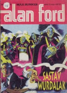 Rock sastav Wurdalak br 28 Alan Ford meki uvez