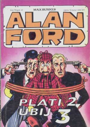 Plati 2 ubij 3 br 75 Alan Ford meki uvez