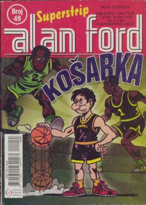 Košarka Alan Ford Superstrip Br 49 tvrdi uvez