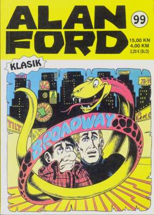 Broadway br 99 Alan Ford Klasik tvrdi uvez