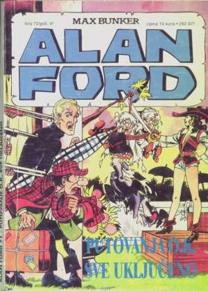 Putovanja O.K. sve uključeno br 72 Alan Ford meki uvez