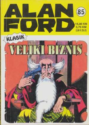 Veliki biznis br 85 Alan Ford Klasik tvrdi uvez